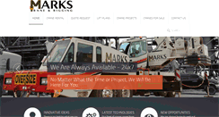 Desktop Screenshot of neffcrane.com
